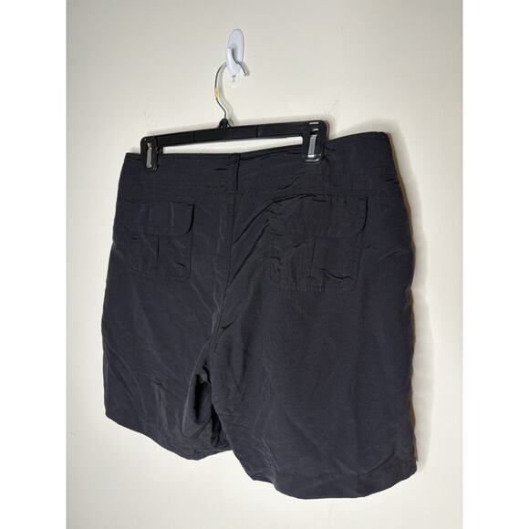 Bimini Bay Outfitters Ltd Shorts Womens Size 10 Black Nylon High Rise 6" Inseam - Picture 5 of 9